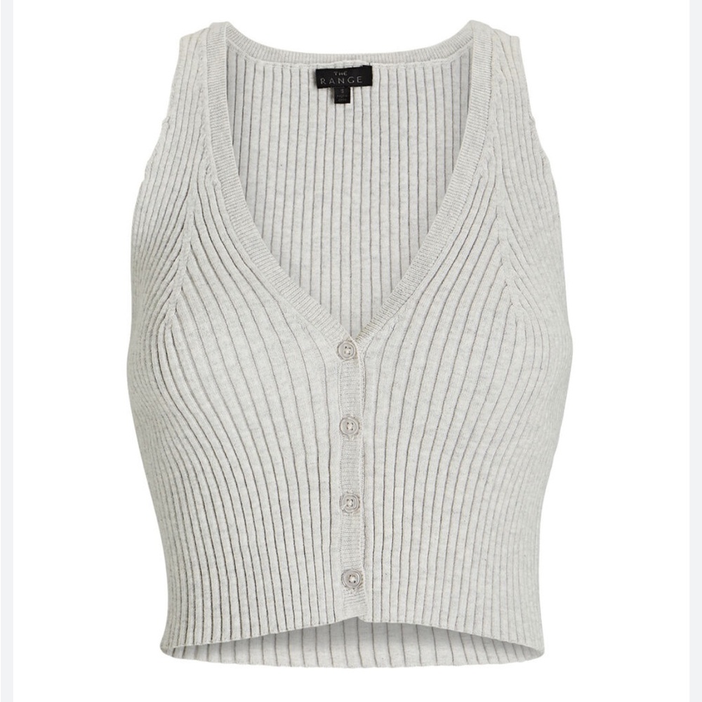 The Range Rib Knit Crop Tank